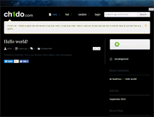 Tablet Screenshot of ch1do.com